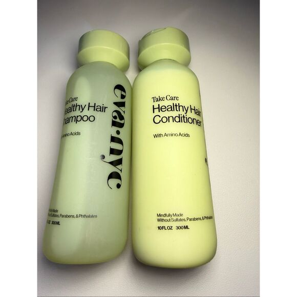 Eva NYC Healthy Hair Shampoo And Conditioner 300ml/ea - Picture 1 of 7